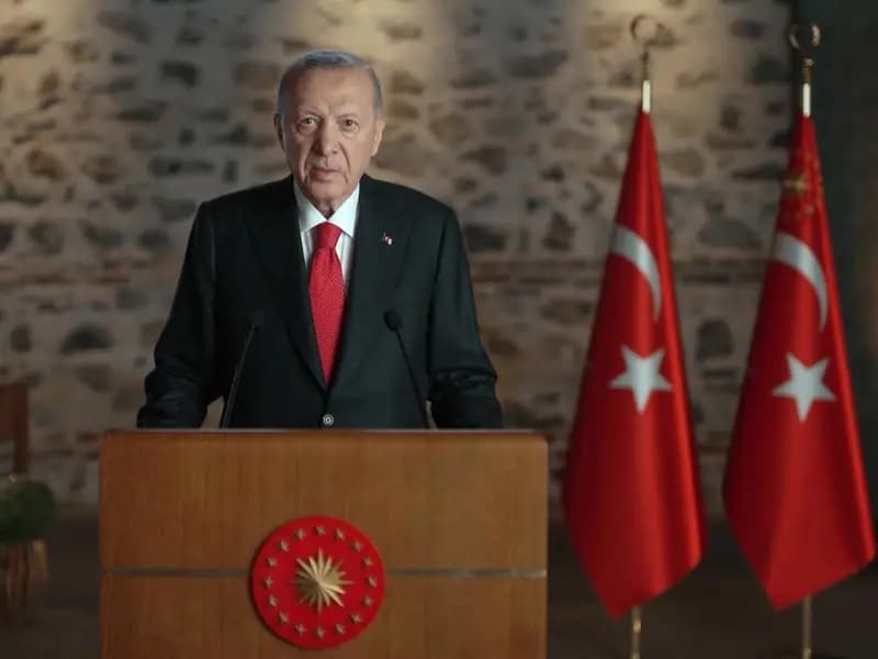 Cumhurbaşkanı Erdoğan'dan helikopter kazası şehitleri için taziye mesajı