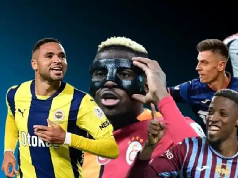 Süper Lig'de Gol Krallığı Yarışı: Osimhen, Banza ve En-Nesyri'nin Güncel Durumu