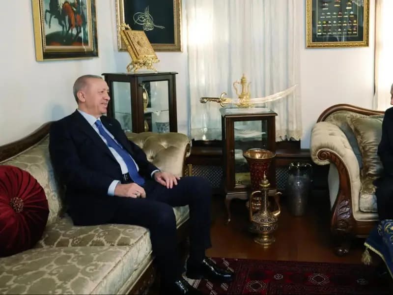 Cumhurbaşkanı Erdoğan, MHP lideri Bahçeli ile görüştü