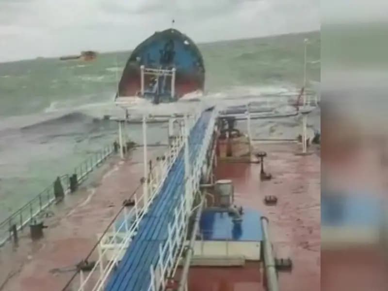 Karadeniz'de Gemi Kazası