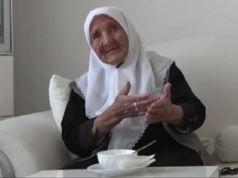 110 Yaşındaki Şemsi Nine'den Gençlere Sağlıklı Yaşam Tüyoları