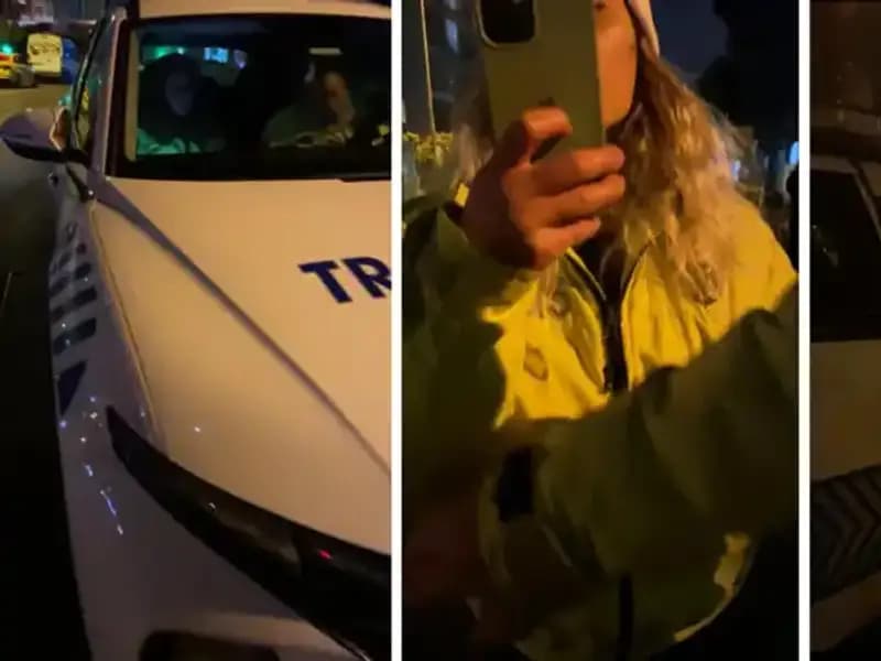 e-Devlet’ten Ceza Gören Adam, Polislerle Sokakta Tartıştı!