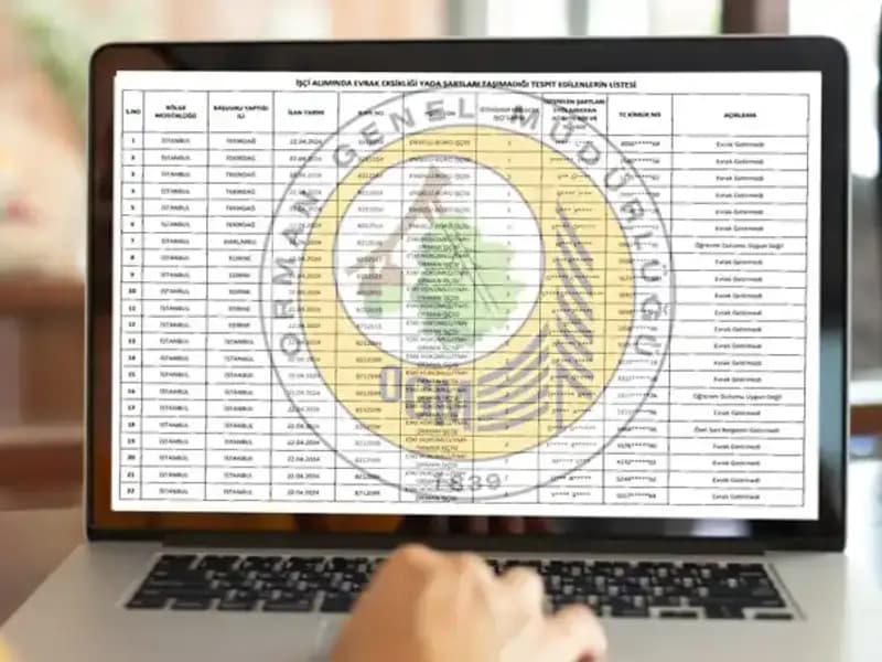 OGM 4.500 İşçi Alımı Kura Sonuçları Açıklandı: Asil ve Yedek İsimler Burada!