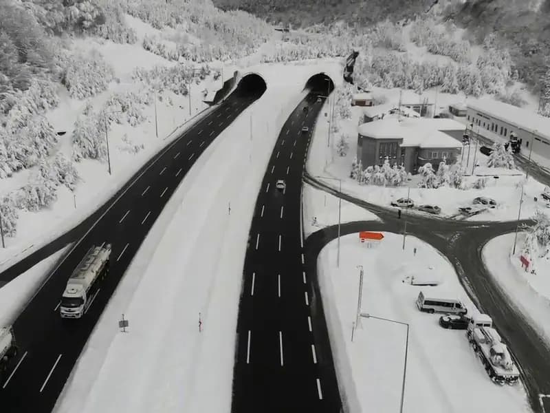 Bolu Dağı kesimi Anadolu Otoyolu'nda trafiğe kapatılacak