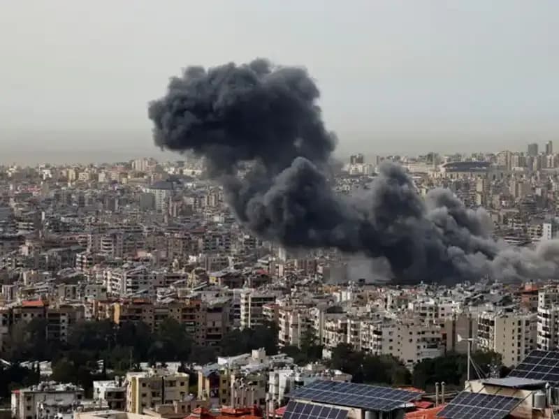 İsrail Ordusu Beyrut'un Güneyine Çarpıcı Bir Saldırı Düzenledi