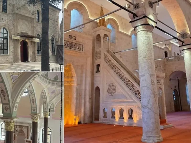 Üç Tarihi Cami Ramazan Bayramı'nda Yeniden İbadete Açılıyor
