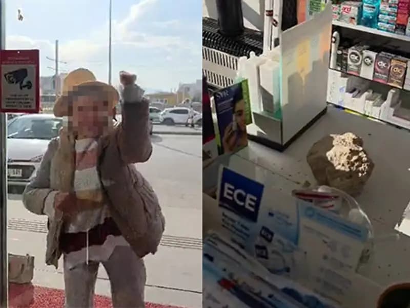 Kayseri'de Fark Ücreti Tartışması Eczanede Taşlı Saldırıya Dönüştü