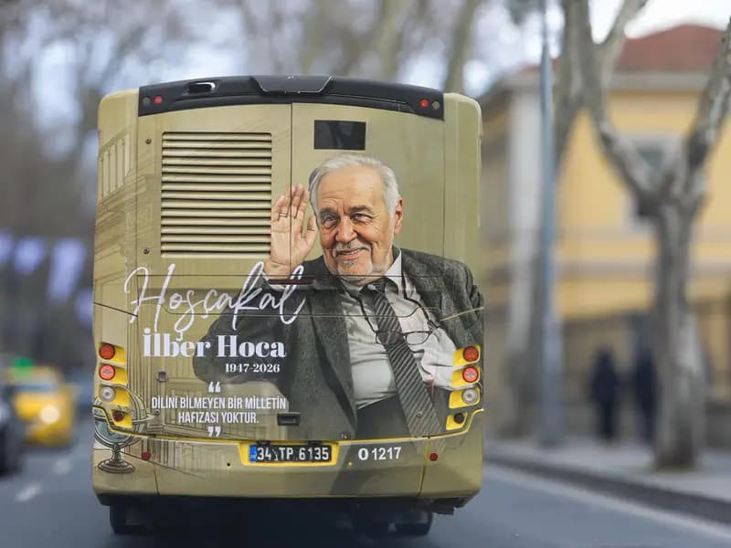 İETT'den İlber Ortaylı'ya Anlamlı Vefa: Saygı Otobüsü