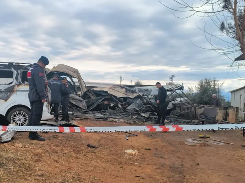Antalya'da Bayramda Yangın Faciası: 5 Çocuk ve 6 Ölü