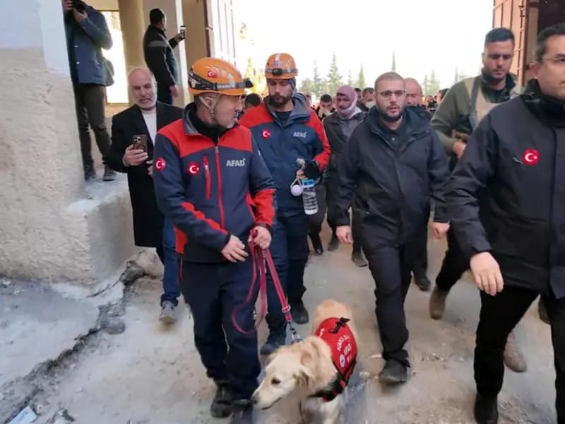 AFAD, Sednaya Hapishanesi'nde Çalışmalarına Devam Ediyor