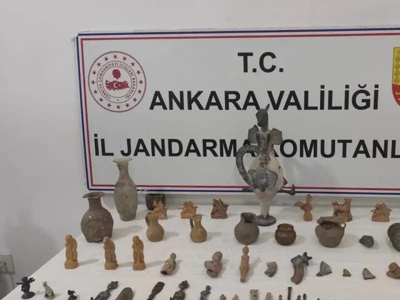 Başkentte Tarihi Eser Operasyonuyla 69 Objeye El Konuldu