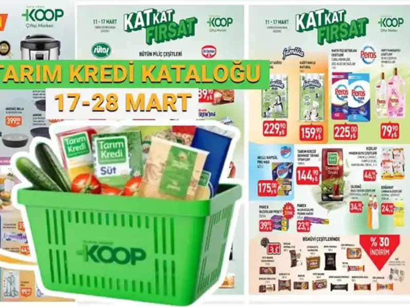 Tarım Kredi Kooperatif Marketleri'nde Mart İndirimleriyle Göz Dolduruyor!