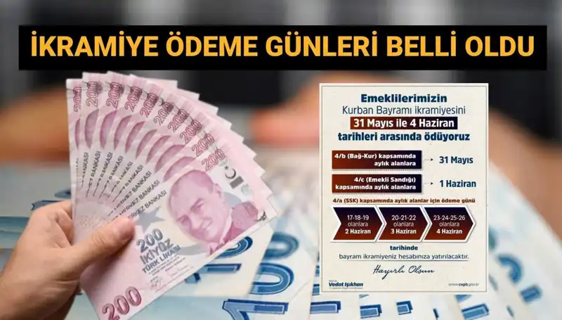 Emekli Bayram İkramiyeleri Hesaplara Ne Zaman Geçiyor? Tüm Detaylar Burada!
