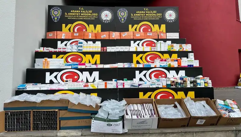 Adana’da Yasa Dışı İlaç Operasyonu: Sağlık Tehdit Altında mı?