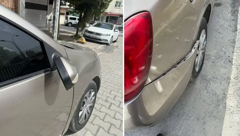 Motosikletli Maganda: Sadece Ayna Kırmakla Kalmadı, Mahallede Kavgaya Çağırdı!