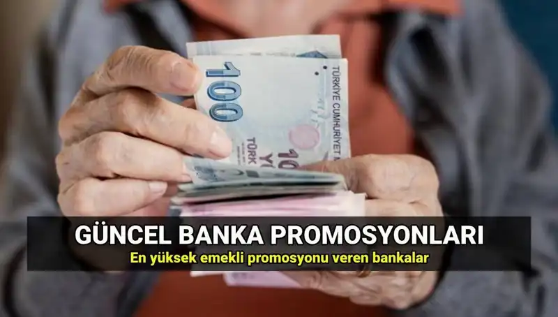 2025 Yılında Emeklilere En Yüksek Promosyonu Veren Bankalar Hangileri?