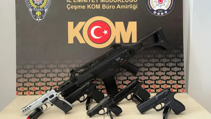 Çeşme'de Suç Örgütüne Düzenlenen Operasyonda Üç Kişi Tutuklandı