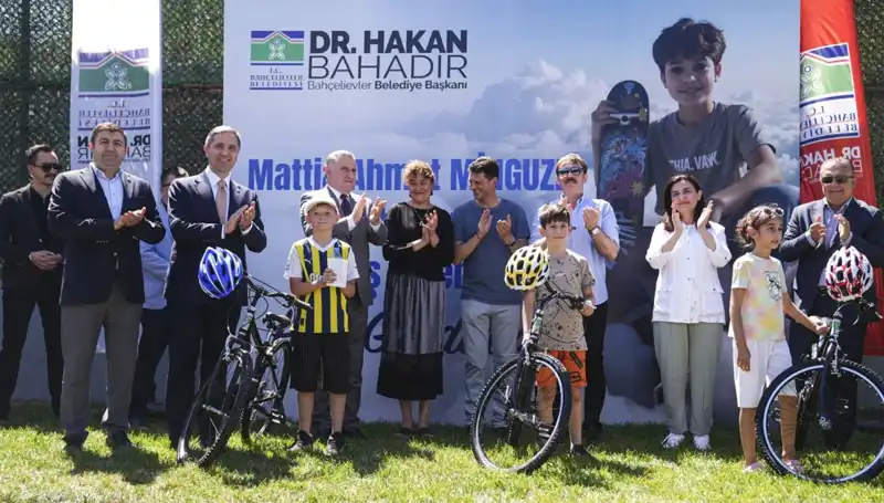 Bahçelievler’de Gençlere Özel: Mattia Ahmet Minguzzi Skate Parkı Açıldı