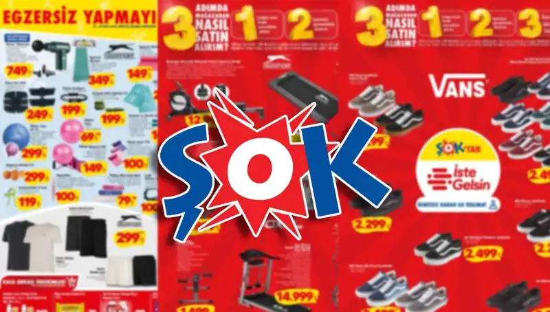 ŞOK Aktüel Katalog 3-6 Mayıs: Sağlık ve Fitness Ürünleri Kapınızı Çalıyor