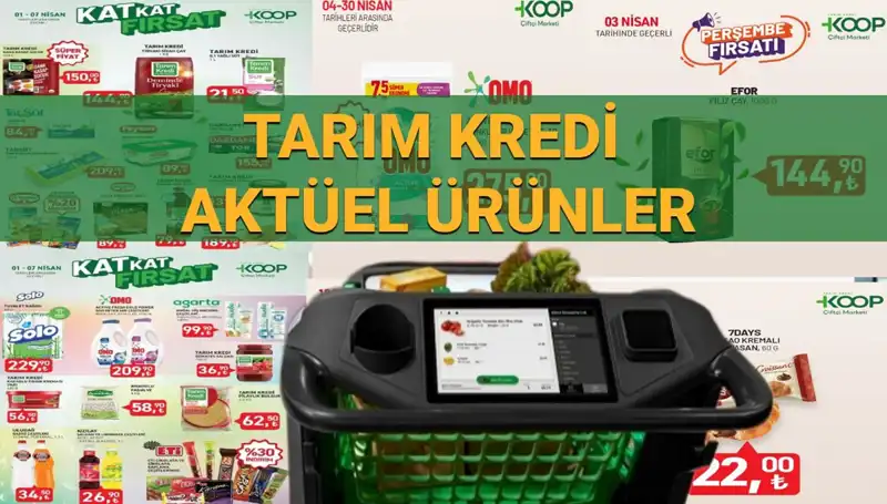 Tarım Kredi Kooperatifi Nisan İndirimleriyle Temel Gıda Ürünlerinde Tasarruf Zamanı