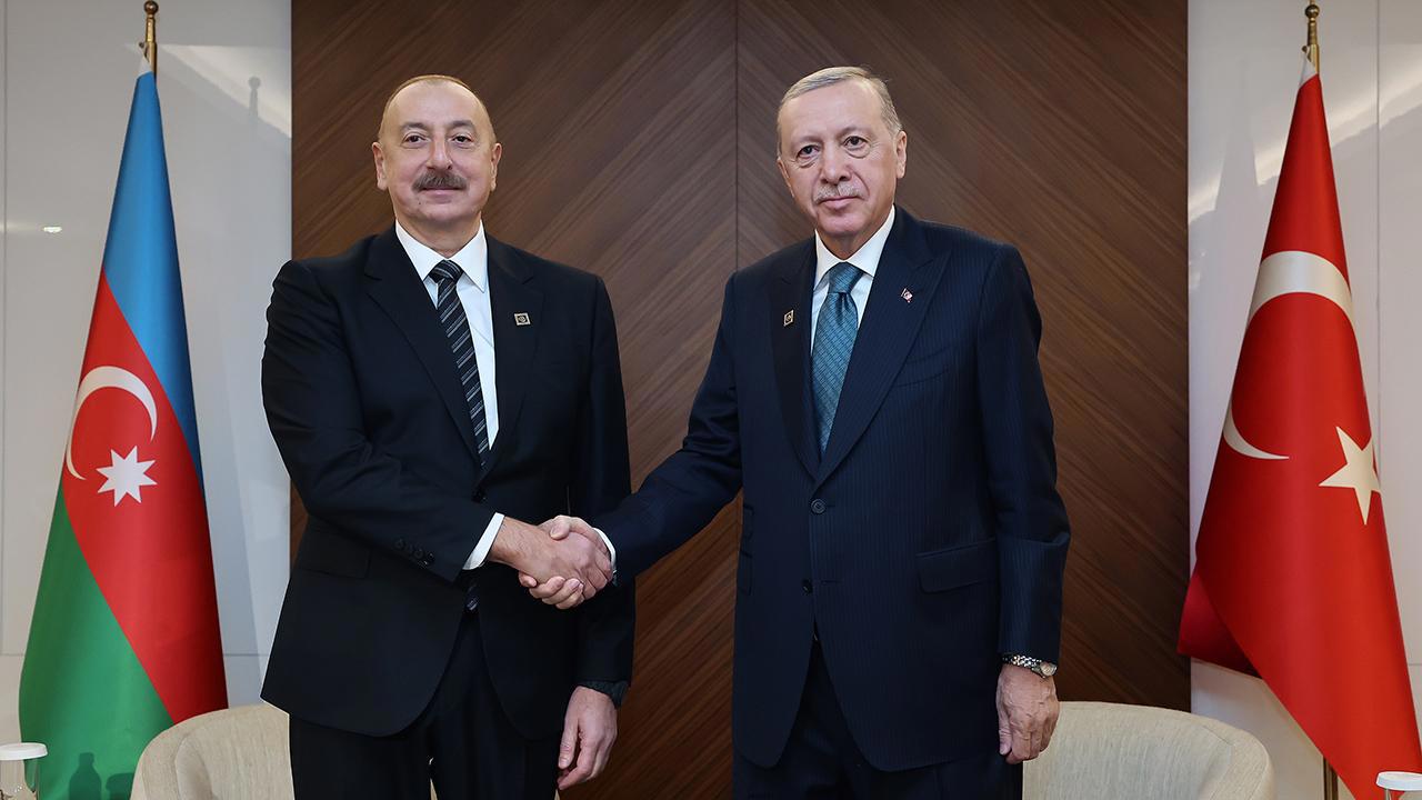 Cumhurbaşkanı Erdoğan ve Aliyev'in Görüşmesi