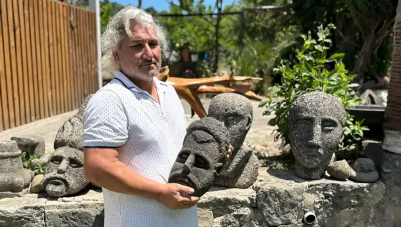 3 Günde Eşsiz Sanat Eserleri Yapan Yetenek: Satmayı Düşünmüyor!