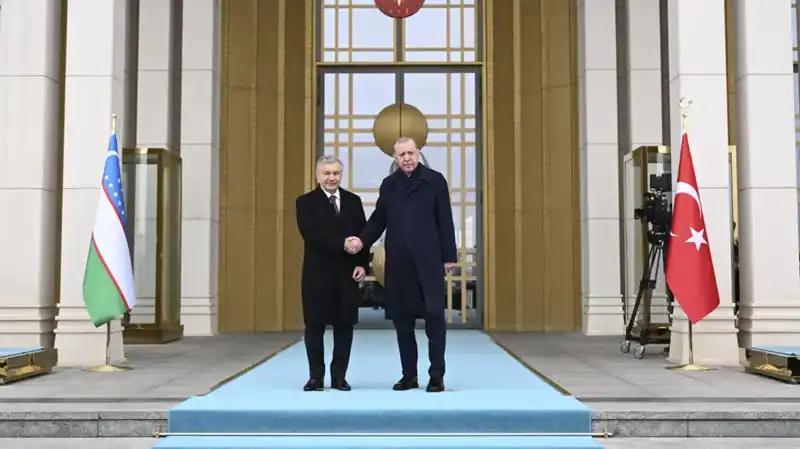 Özbekistan Cumhurbaşkanı Mirziyoyev Ankara'da: Türk Dünyası İçin Yeni Bir Dönem Başlıyor