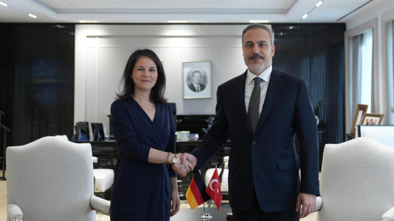 Bakan Fidan, Alman mevkidaşı Baerbock ile güvenlik konularını görüştü