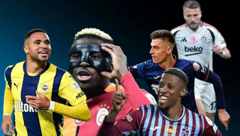 Süper Lig'de Gol Krallığı Yarışı: Osimhen, Banza ve En-Nesyri'nin Güncel Durumu