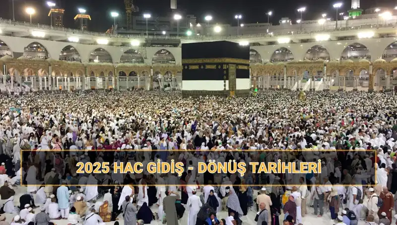 2025 Hac Sezonu: Gidiş-Dönüş Tarihleri ve Fiyatlar Hakkında Her Şey