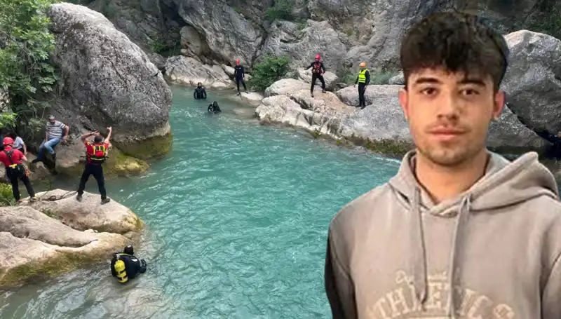 Kayonda Suya Düşen Muhammet'in Kayıp Durumu Tüm İlgilileri Üzüntüye Boğdu