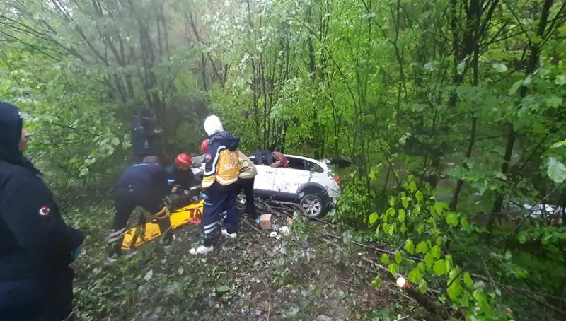 Direksiyon Kontrolü Kaybedildi: Ormanlık Alanda Feci Kaza! Ölü ve Yaralılar Var