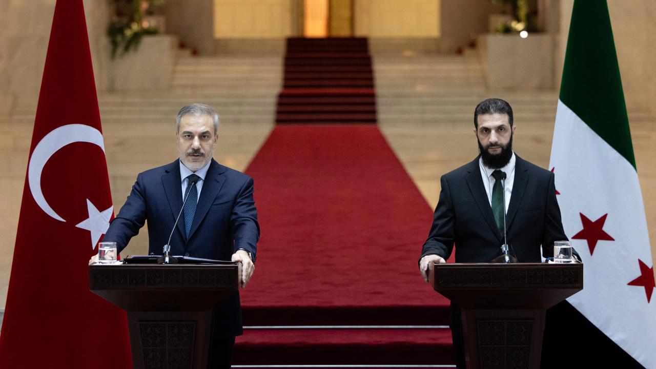 Hakan Fidan ve Ahmed Şara'dan Önemli Açıklama