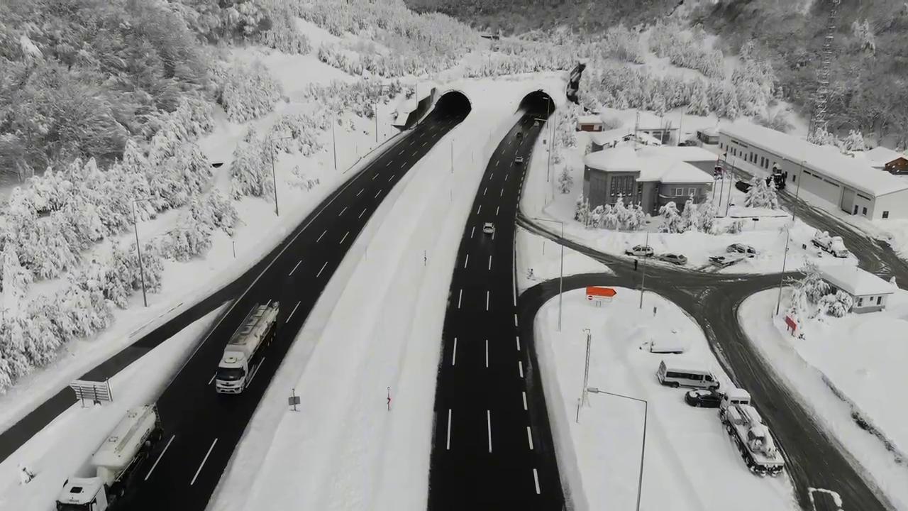 Bolu Dağı kesimi Anadolu Otoyolu'nda trafiğe kapatılacak