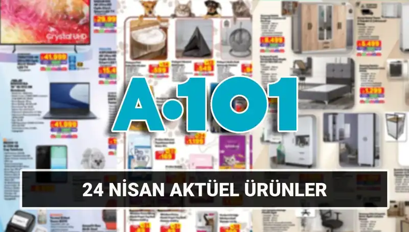 A101 Aktüel Katalog 24 Nisan’da Alışveriş Severler İçin Şahane Fırsatlar Sunuyor!