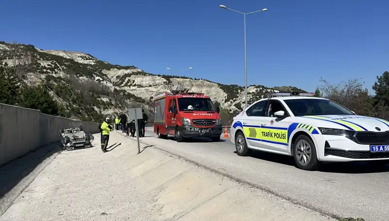 Burdur'da Trajik Kaza: İkisi Çocuk Dört Kişi Yaralandı