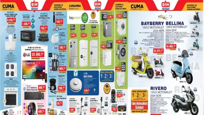 BİM'de Şok İndirimler Başlıyor: 4-7 Mart Aktüel Ürünler Kataloğu Açıklandı!