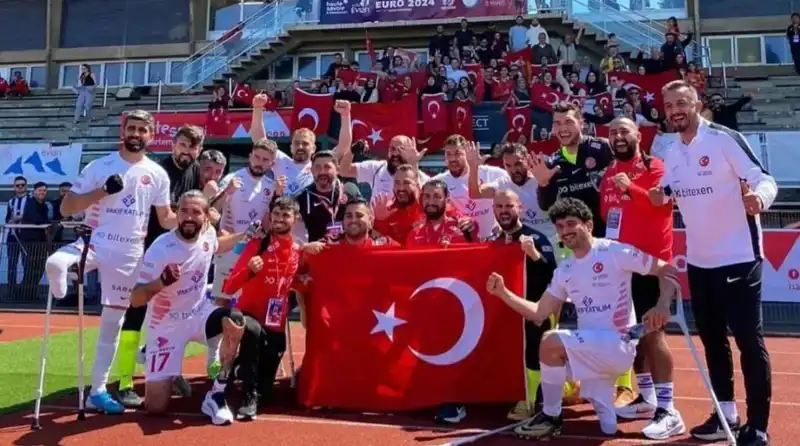 Türkiye'nin Ampute Futbol Takımı, Şampiyonluktan Şampiyonluğa Koşuyor