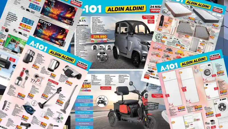 A101'de Şaşırtan Fırsatlar: Perde, Halı, Yatak ve Elektronik Mutfak Ürünleriyle Dolu Yeni Katalog!